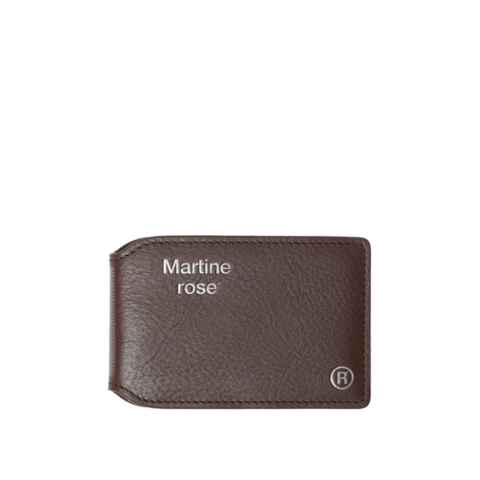 Martine Rose Oyster Card Wallet (Brown)