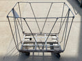 Metal Wire Frame Wheeled Multi-Purpose Cart