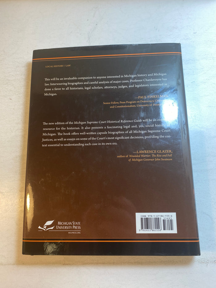 Michigan Supreme Court Historical Reference Guide HCDJ 2015