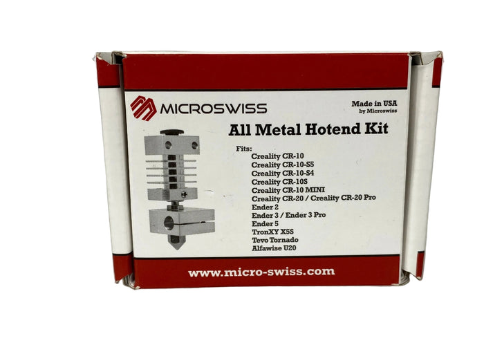 Micro Swiss All Metal Hotend Kit box *New*