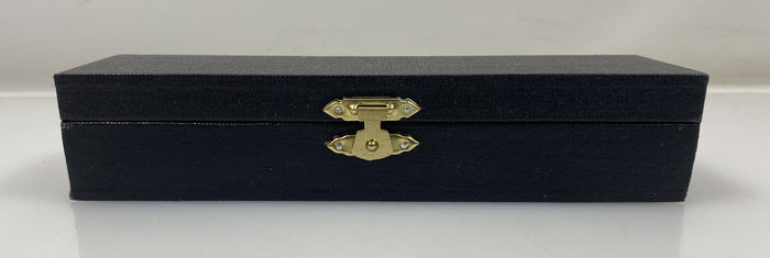 Miniature Black Clarinet With Case And Stand
