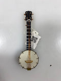 Miniature Wooden Banjo Ornament #2