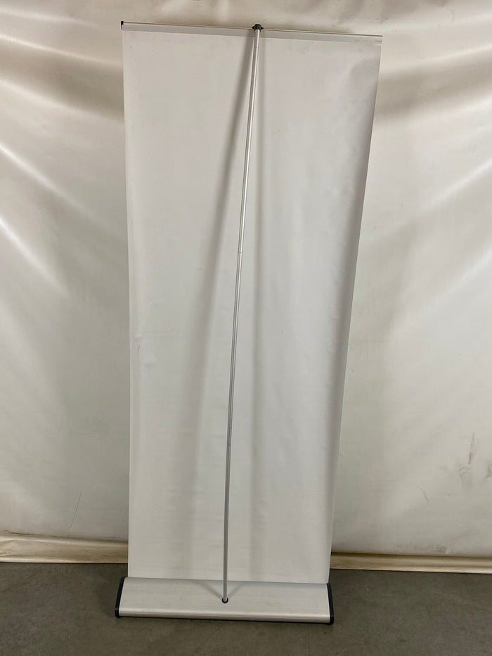 Minimalistic Spartan Statue Standing Banner w/ Case