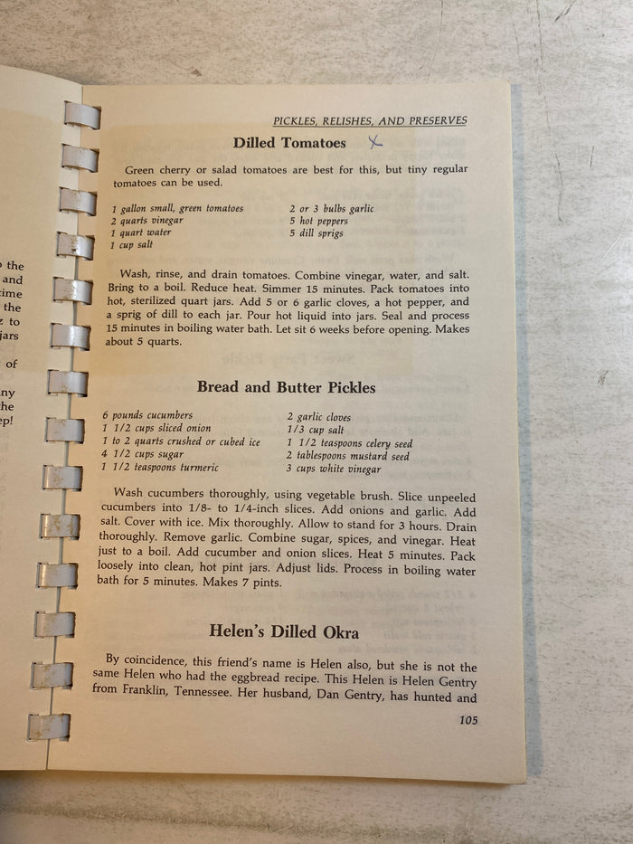 Minnie Pearl's Music City Cook Book 1970