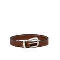 Molebo Soft Leather Triple Hardware Belt