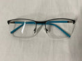 Morel France Lightec 8247L NN040 Navy Authentic Designer Glasses