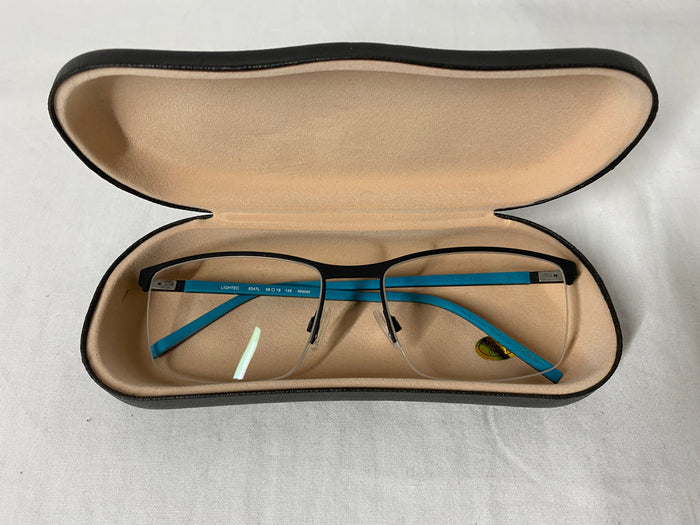 Morel France Lightec 8247L NN040 Navy Authentic Designer Glasses