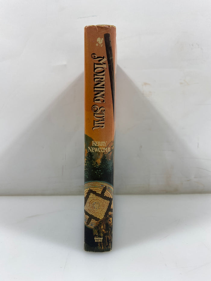 Morning Star by Kerry Newcomb Bantam Books 1983 HCDJ