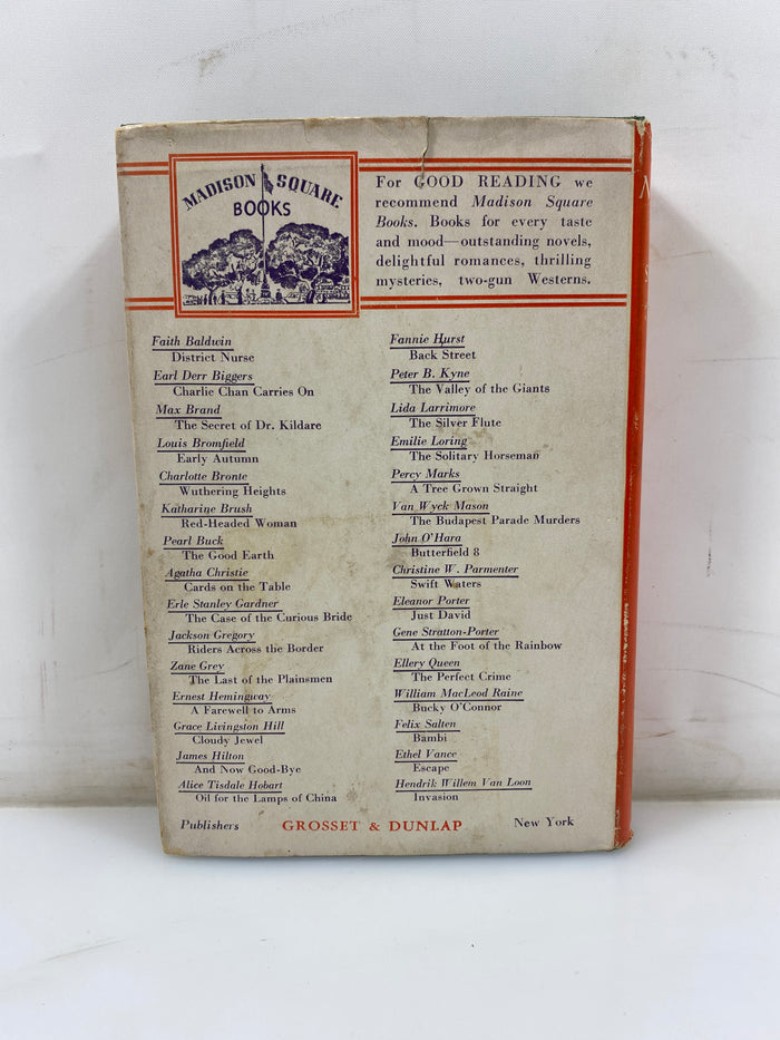 Mrs Miniver by Jan Struther Grosset & Dunlap 1940 HCDJ