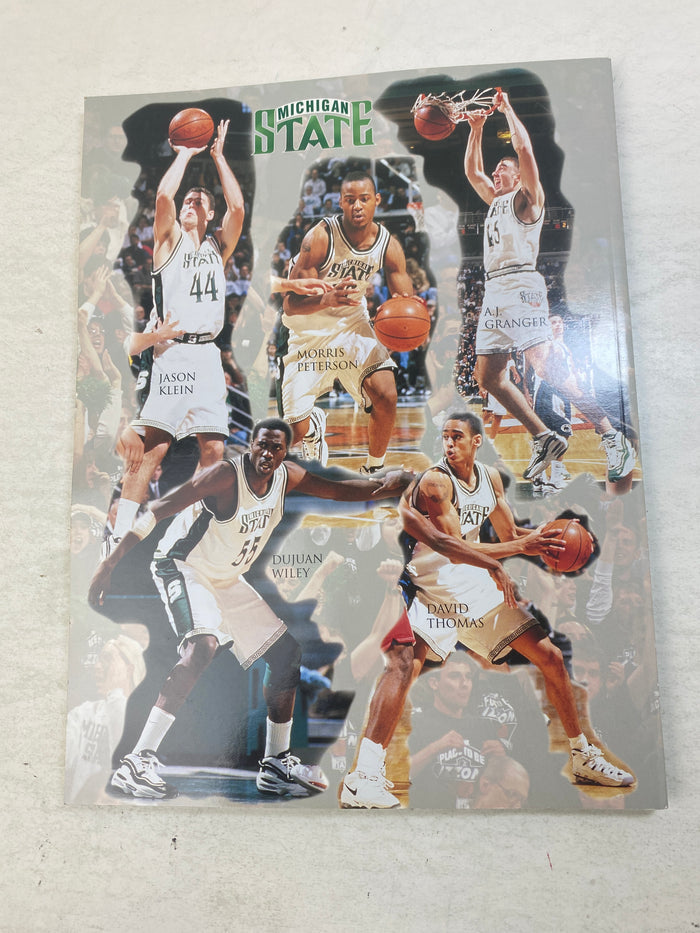 MSU Basketball Media Guide 1997-1998 Izzo Cleaves