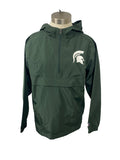 MSU Champion Windbreaker Hooded Pullover Kids's Size YXL