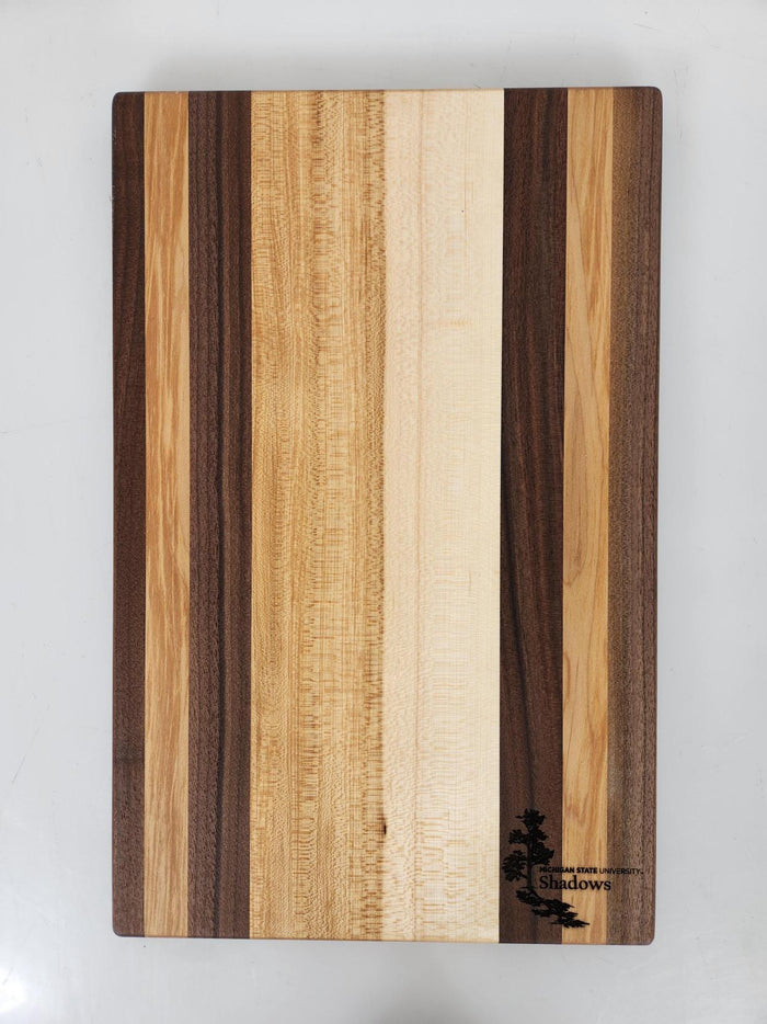 MSU Shadows Large Cutting Board Spartan Head Style 1