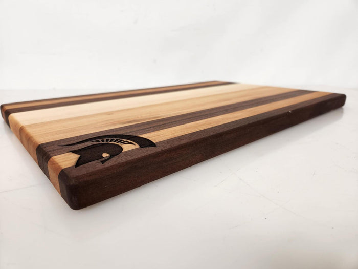 MSU Shadows Large Cutting Board Spartan Head Style 1