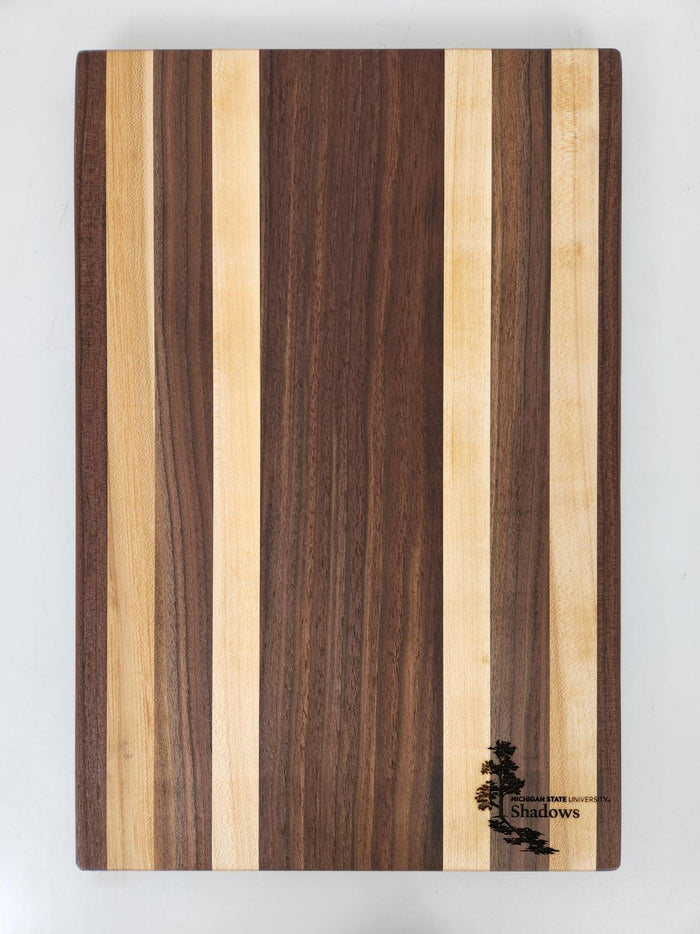 MSU Shadows Large Cutting Board Spartan Head Style 2