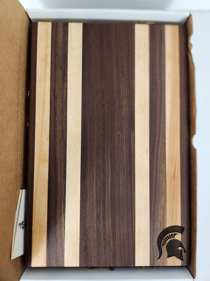 MSU Shadows Large Cutting Board Spartan Head Style 2