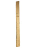 MSU Shadows Live Edge Pine Slab Wood 130" x 10.5"