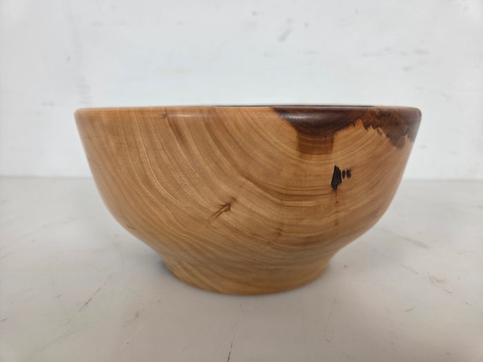 MSU Shadows Pear Wood Bowl #049