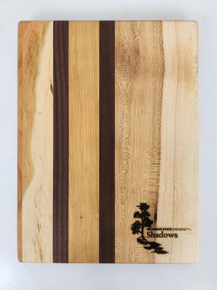 MSU Shadows Small Cutting Board Spartan Head Style 3