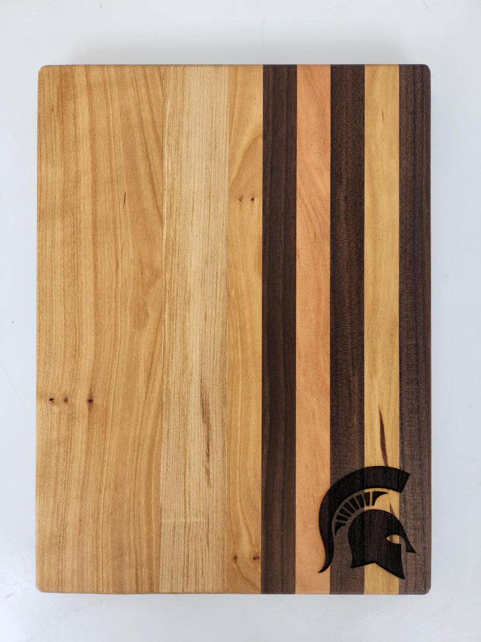 MSU Shadows Small Cutting Board Spartan Head Style 4