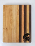MSU Shadows Small Cutting Board Spartan Head Style 4