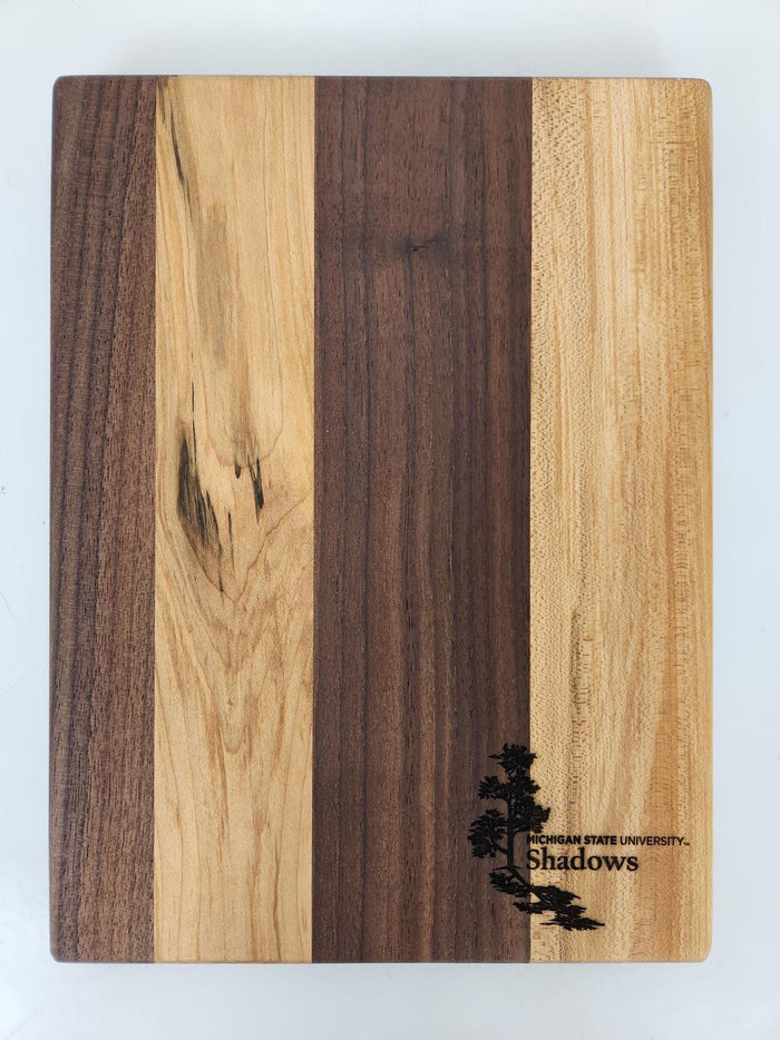 MSU Shadows Small Cutting Board Spartan Head Style 6