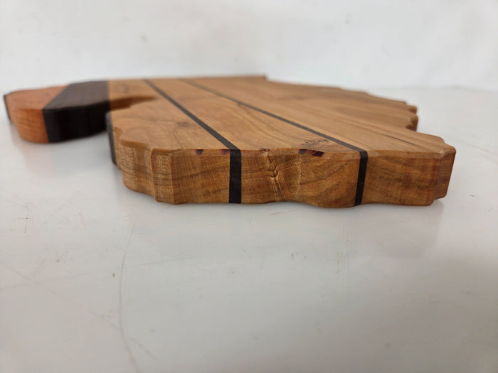 MSU Shadows State of Michigan Cutting Board Style 11