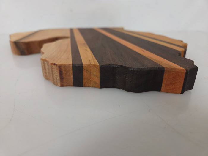 MSU Shadows State of Michigan Cutting Board Style 13