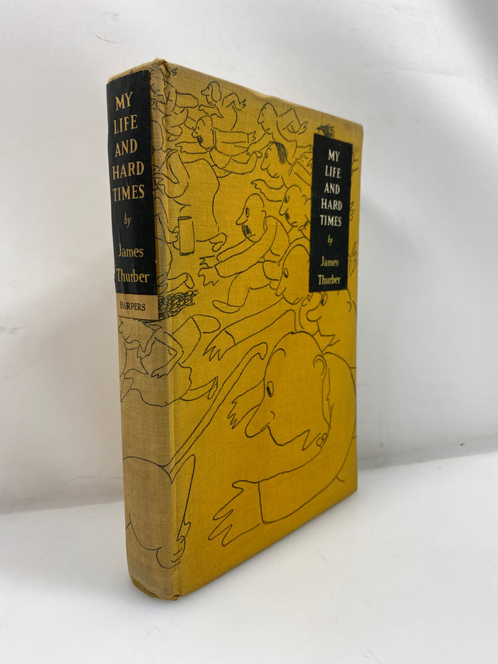 My Life and Hard Times by Thurber 1933 3rd Printing HC