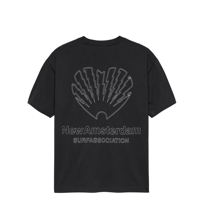 New Amsterdam Surf Association CPR Tee (Black)