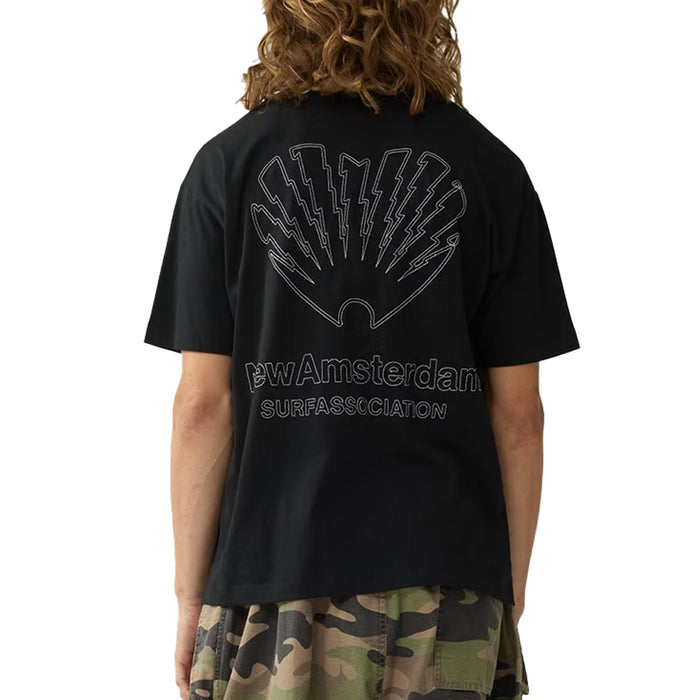 New Amsterdam Surf Association CPR Tee (Black)