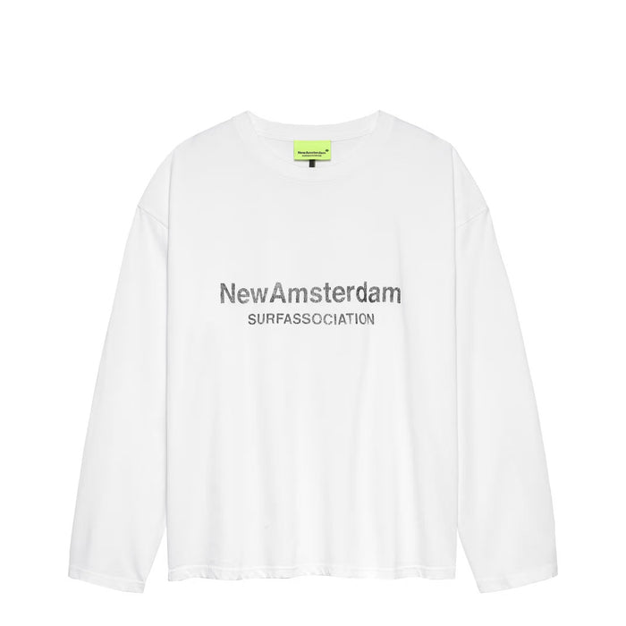 New Amsterdam Surf Association Worked Logo Longsleeve