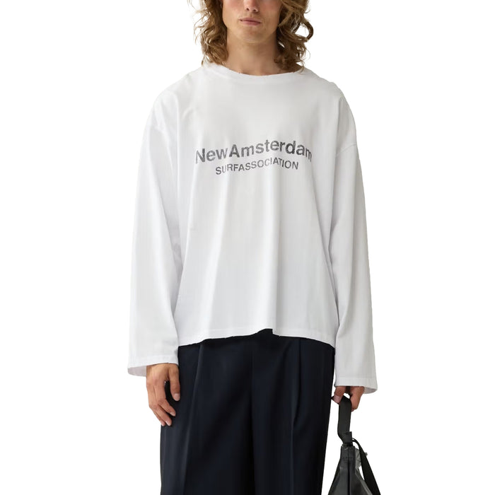 New Amsterdam Surf Association Worked Logo Longsleeve