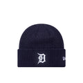 New Era Detroit Tigers Wide Cuff Beanie (Navy)