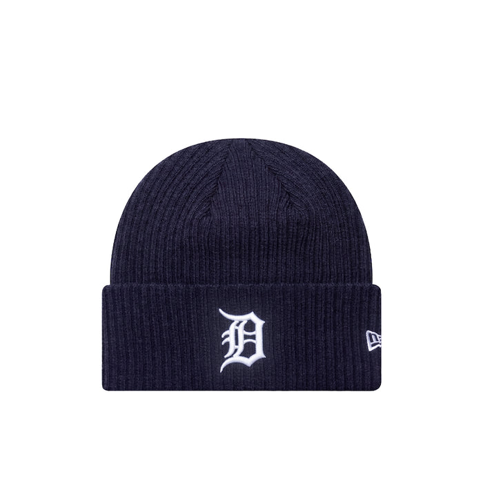 New Era Detroit Tigers Wide Cuff Beanie (Navy)