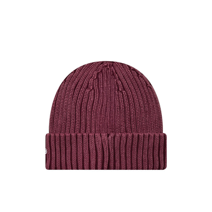 New Era Los Angeles Dodgers Washed Beanie (Washed Dark Red)