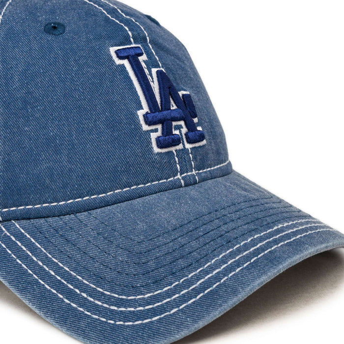 New Era MLB Los Angeles Dodgers Washed Contrast 9TWENTY Cap (Denim Blue / Blue)