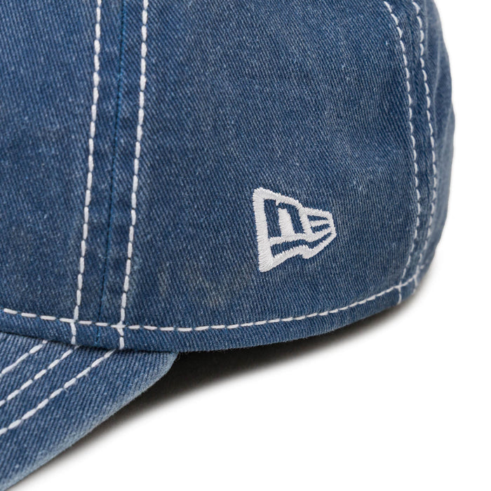 New Era MLB Los Angeles Dodgers Washed Contrast 9TWENTY Cap (Denim Blue / Blue)