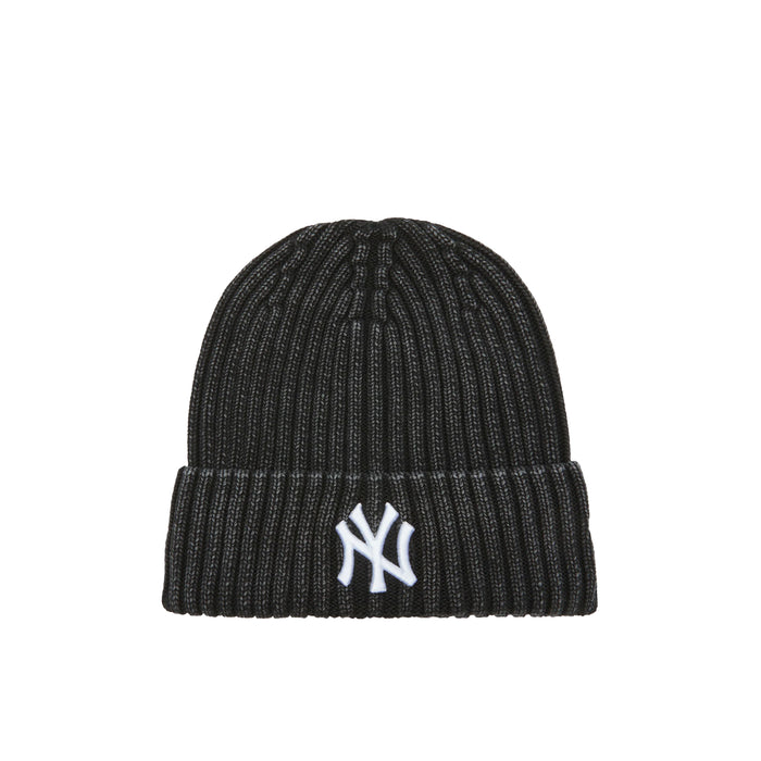 New Era New York Yankees Washed Beanie (Black)