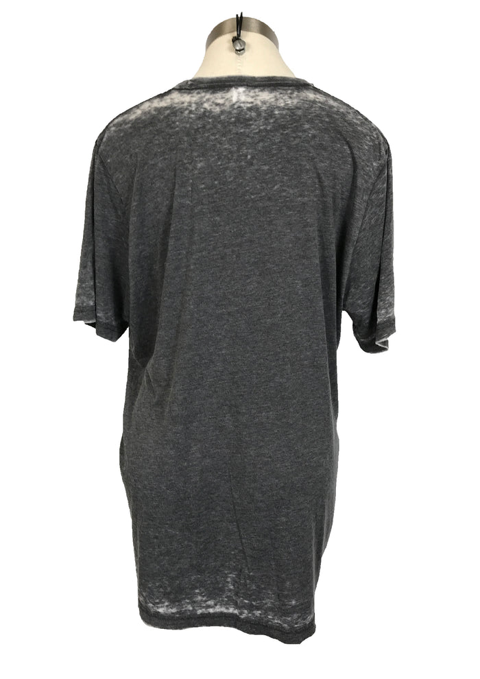 New Gray Distressed MSU Volleyball T-Shirt Women's Size Large