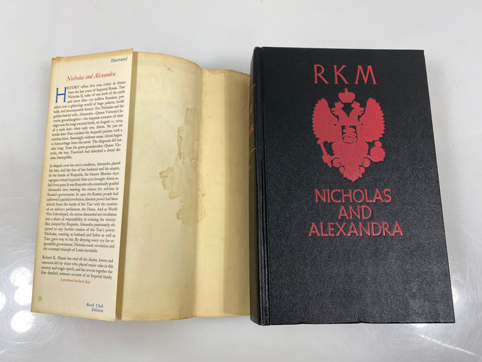 Nicholas and Alexandra by Massie 1967 HCDJ