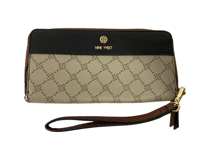 Nine West Zip Around Wristlet Wallet