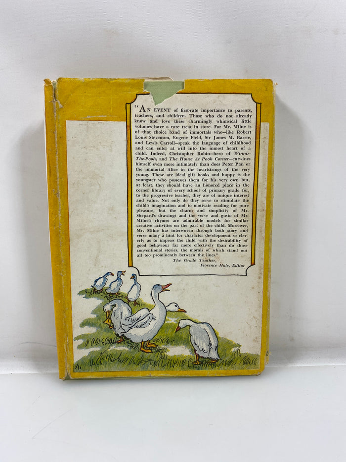 Now We Are Six by A.A. Milne 1949 HCDJ