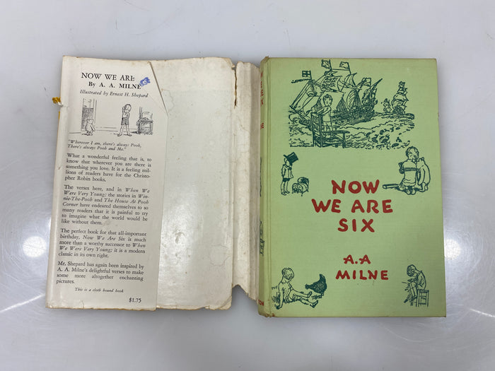 Now We Are Six by A.A. Milne 1949 HCDJ