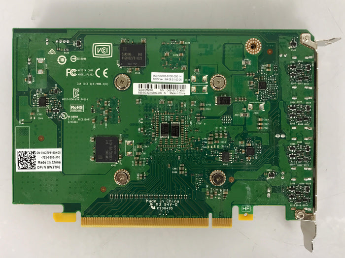 Nvidia Quadro M2000 4GB PCIe Video Graphics Card