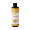 BrainMD Omega-3 Power Squeeze: image of orange and white supplement bottle against a transparent background