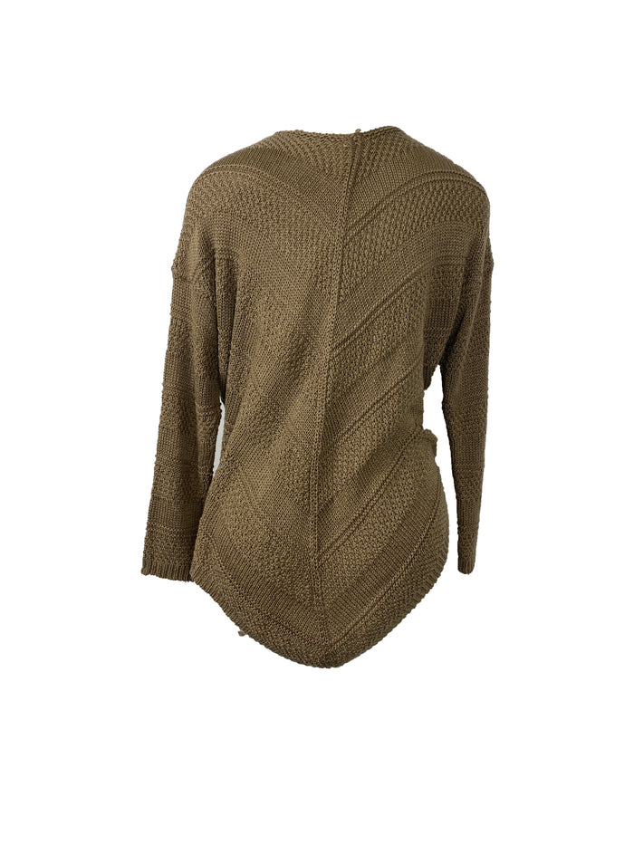 O'Neill Brown Knit Cardigan Women's Size M