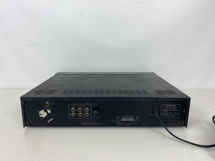 Onkyo T-9090 Quartz Synthesized FM Stereo Tuner