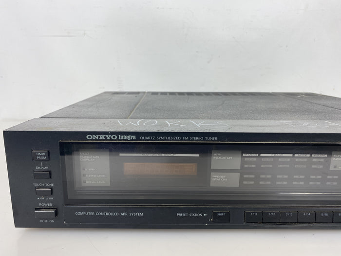 Onkyo T-9090 Quartz Synthesized FM Stereo Tuner