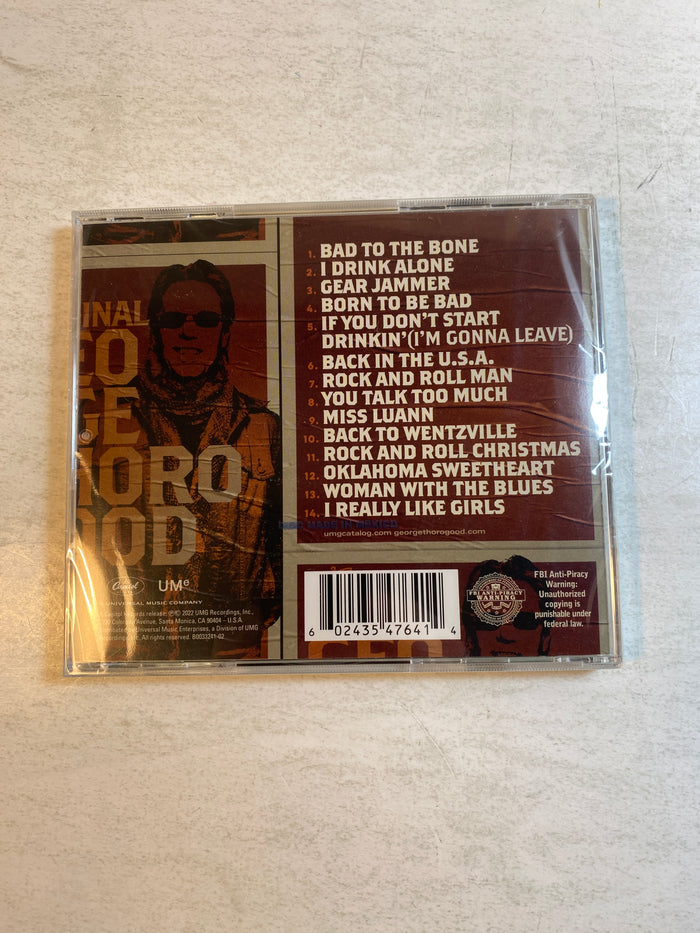 Original George Thorogood CD 2022 *New*