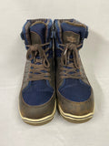 Pajar Alvin Brown and Blue Waterproof Snow Boots Men's Size 10-10.5
